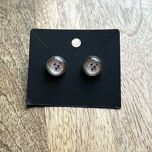 Dog Earrings